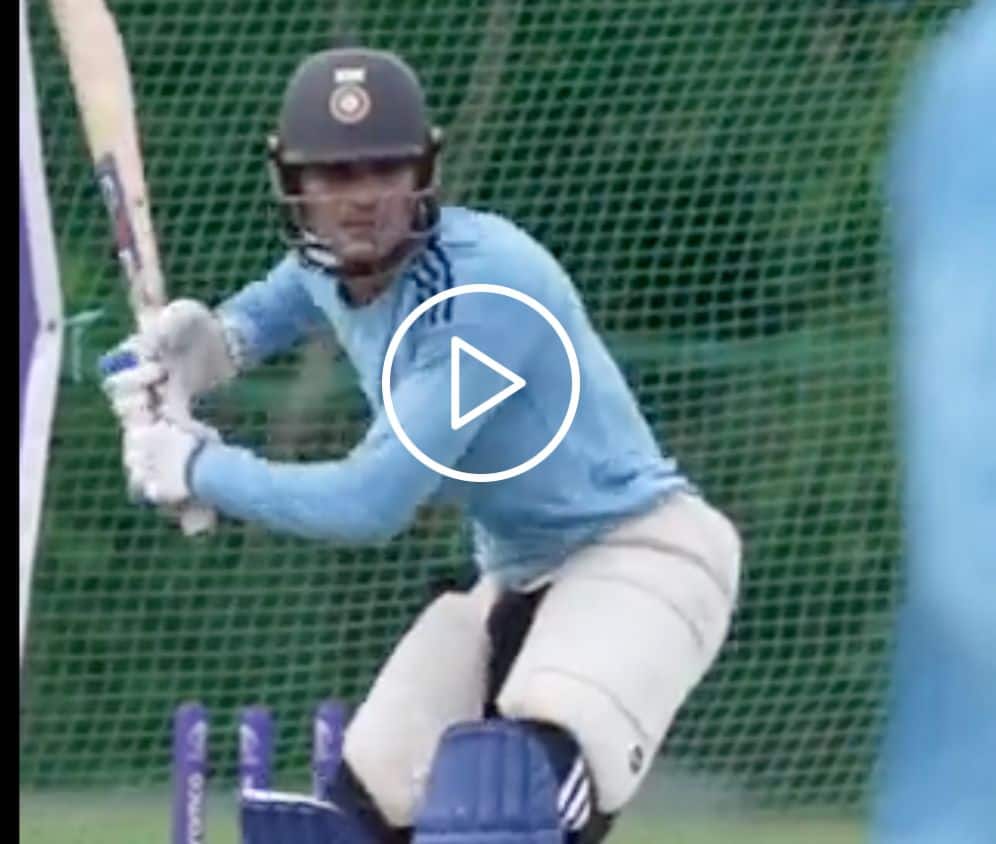 [Watch] Shubman Gill Looks in 'Sublime Touch' Ahead of World Cup 2023 Opener